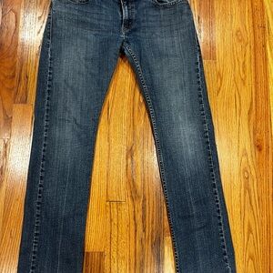 Levi's Dark Blue‎ Straight Leg Jeans